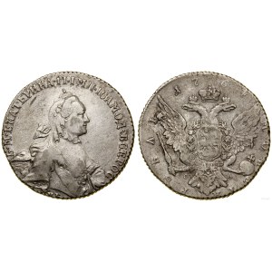 Russia, ruble, 1764 СПБ СА, St. Petersburg