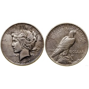 Spojené státy americké (USA), Dollar, 1927 D, Denver