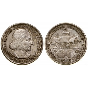Spojené štáty americké (USA), 1/2 dolár, 1893, Philadelphia