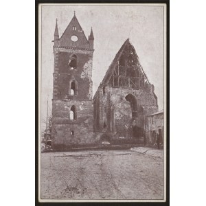 Wiślica.Kościół.Stan z roku 1915