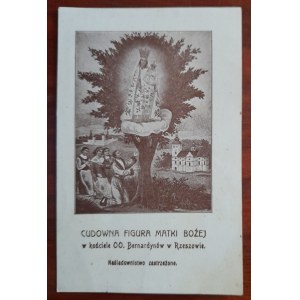 Rzeszów.Zázračná socha Panny Márie v kostole otcov bernardínov