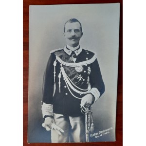 Victor Emanuel III król Włoch
