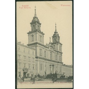 Warsaw - Church of the Holy Cross, Nakł. St. Winiarski, No. 497, Warsaw, 1902, st., chb,