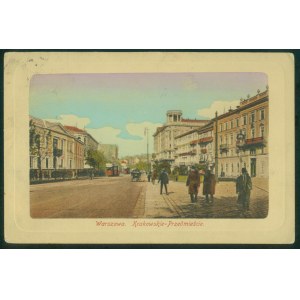 Warsaw - Krakowskie-Przedmieście, E.G.S. Stokholm, No. 1, St., col., ca. 1910,