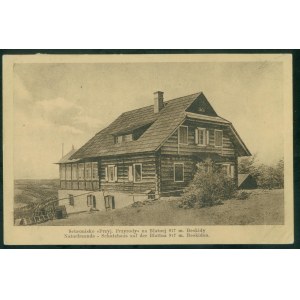 Błatnia - Friends of Nature hostel, Wyd. Tow. Tur. Friends of Nature [shelter stamp], św., sepia, ca. 1930,