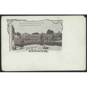 Ciechocinek - Souvenir de Ciechocinek, Vue de la Galerie du Kursaal, bronze print, ca. 1900.