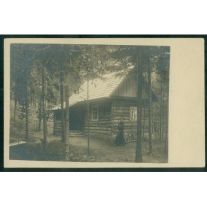 Dukla - Souvenir of St. John's Forest, sepia photo, ca. 1930.