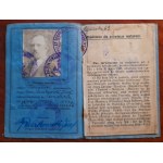 Membership card of the Polish Tatra Society No. 55024