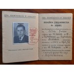 Kielce.journeyman booklet and journeyman exam certificate