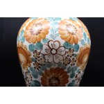 Ceramic Floor Vase Fajans Wloclawek