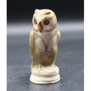 Owl figurine Porcelite Chodzież