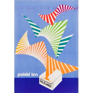 Polski len. Jeśli upominek, to z lnu! - proj. Bożena KOROCZYCKA (ur. 1926) , 1973