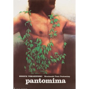 Henryk Tomaszewski. Wroclaw Pantomime Theater. Pantomime - designed by Jan Jaromir ALEKSIUN (b. 1940), 1978.
