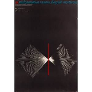 III Międzynarodowa Wystawa Fotografii Artystycznej. CBWA Zachęta - proj. Maciej URBANIEC (1925-2004), 1966