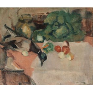 Raul LEJEUNE, STILL NATURE WITH VEGETABLES AND DUCK, 1939