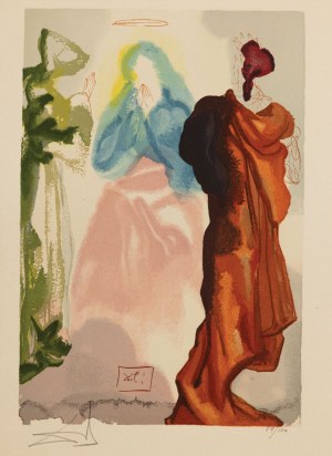 Salvador DALI, MODLITWA ŚWIĘTEGO BERNARDA, 1963