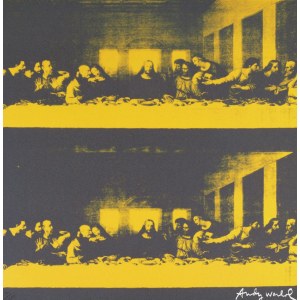 Andy WARHOL, DAS LETZTE ABENDESSEN