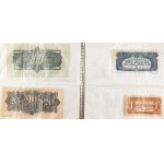 BANKNOTEN ALBUM, Tschechoslowakei, Protektorat Böhmen und Mähren, Slowakei, 1920 -1945