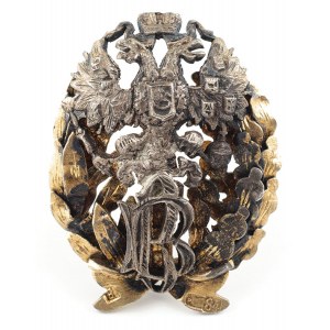 ABSOLUTE badge of the military academy of the Russian empire, Moscow, after 1908