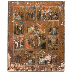IICON, PRAISE OF THE RESURRECTION, Russland, 19. Jahrhundert.
