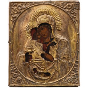 ICCON, mother of god of lord lord lord of lord lord lord, Russia, 2nd half of the 19th century.