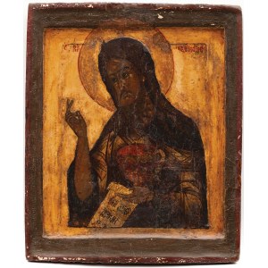IKON, HOLY JOHN THE CHRIST, Russia, 18th / 19th century.