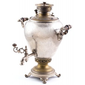 SAMOVAR, Russland, Tula, Vasily Stepanov Batashev Heirs Factory, Anfang des 20. Jahrhunderts.