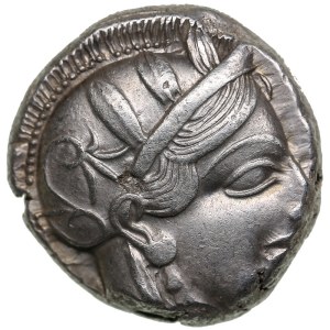 Attica, Athens AR Tetradrachm circa 454-404 BC