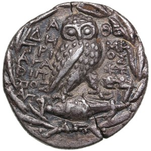 Attica, Athens AR Tetradrachm 166-57 BC