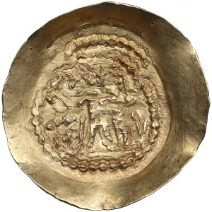 Kushano-Sasanians AV Dinar - Vahrām (Bahram) I (circa AD 330-365)