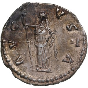 Roman Empire AR Denarius - Diva Faustina I (wife of A. Pius) Died 141 AD