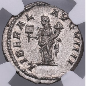 Roman Empire AR Denarius - Caracalla (AD 198-217) - NGC MS