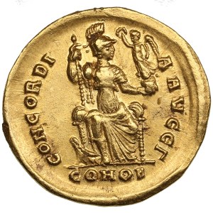 Roman Empire, Constantinople AV Solidus - Arcadius (AD 383-408)