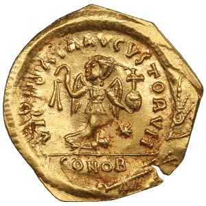 Byzantine Empire, Constantinople AV Tremissis - Justinian I the Great (AD 527-565)