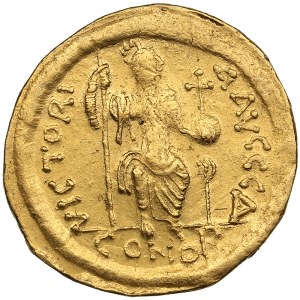 Byzantine Empire, Constantinople AV Solidus - Justin II (AD 565-578)
