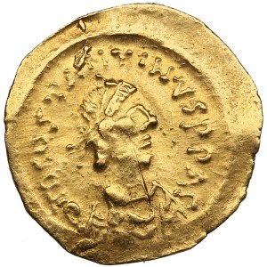 Byzantine Empire, Constantinople AV Tremissis - Tiberius II Constantine (AD 578-582)