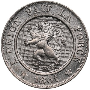 Belgium 10 Centimes 1861 - Leopold I (1831-1865)