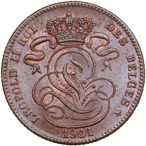 Belgium 1 Centime 1901 - Leopold II (1865-1909)