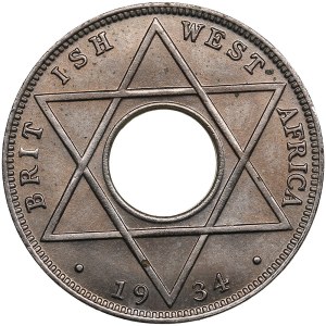 British West Africa ⅒ Penny 1934