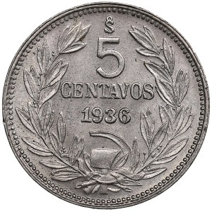 Chile 5 Centavos 1936