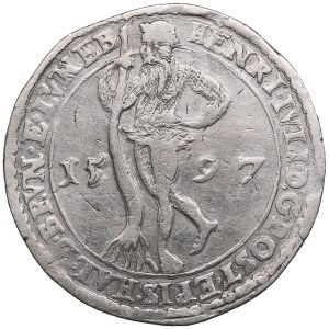 Germany, Braunschweig-Wolfenbüttel 1/2 Taler 1597 - Heinrich Julius (1589-1613)