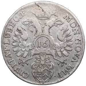 Germany, Lübeck 16 Schilling 1732