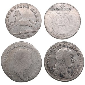 Small group of coins: Germany, Spain (4)