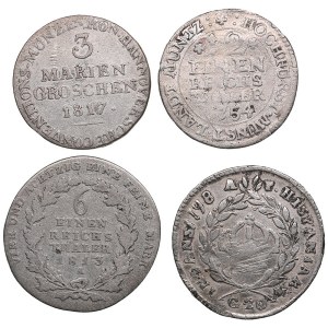 Small group of coins: Germany, Spain (4)
