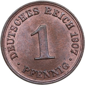Germany 1 Pfennig 1907 A - Wilhelm II (1888-1918)