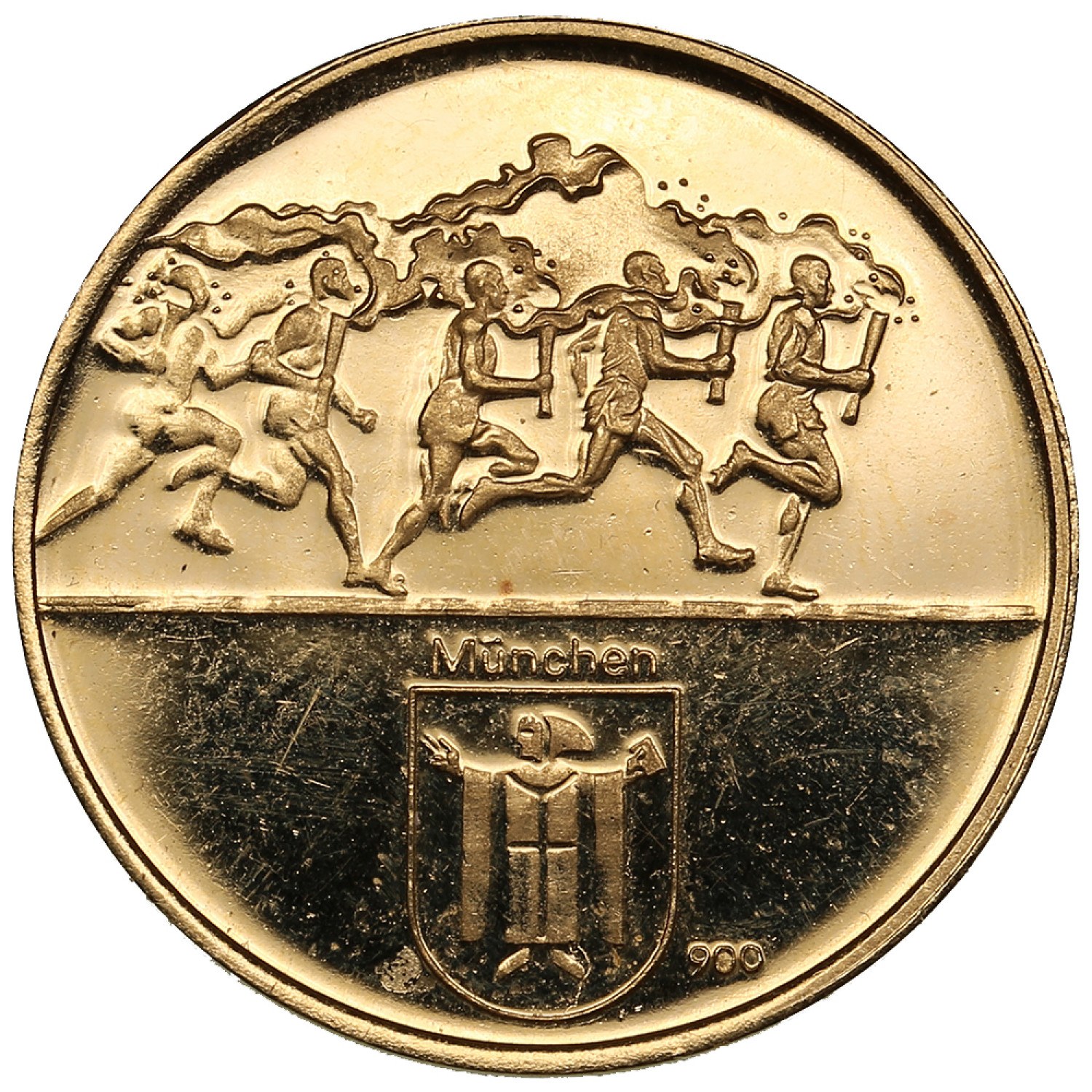 Insigne Officiel Organisateur - Jeux Olympiques De Munich 1972 (Allemagne)