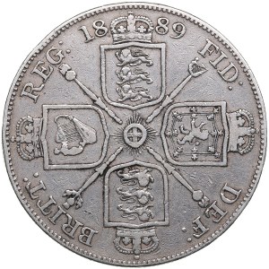 Great Britain 2 Florins 1889 - Victoria (1837-1901)