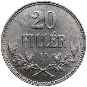 Hungary 20 Filler 1920