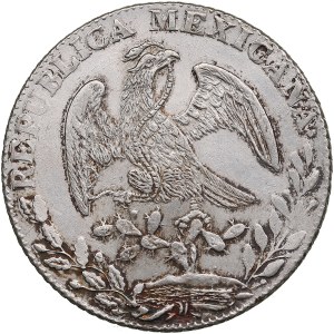 Mexico 8 Reales 1849 PF