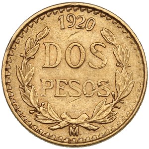 Mexico 2 Pesos 1920